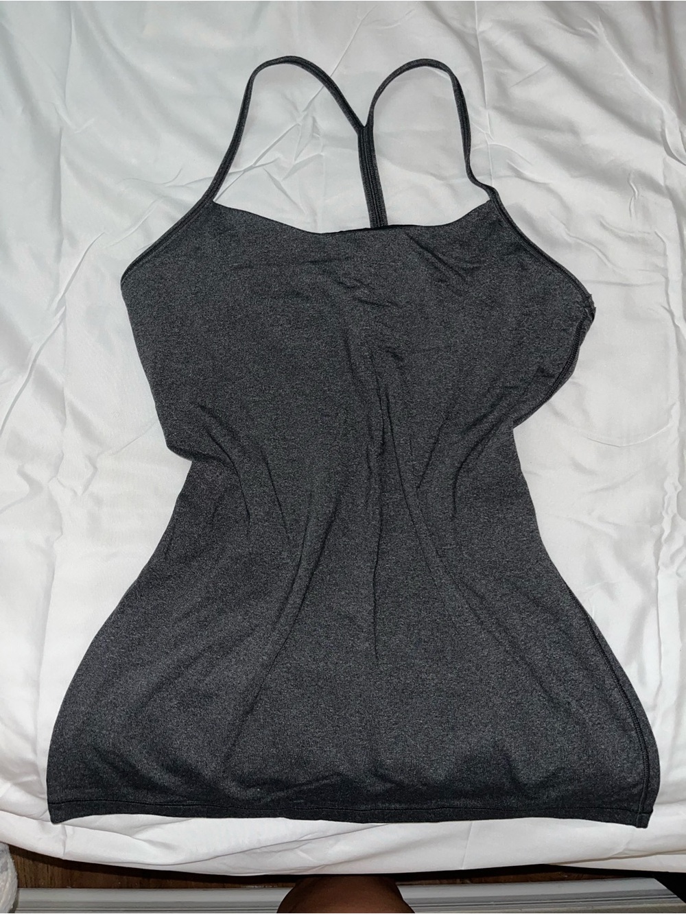 lululemon athletica Black Slim Spaghetti Strap Tank